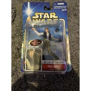 Star Wars Episode VI Return of the Jedi Endor Raid Han Solo Quick-Draw Action